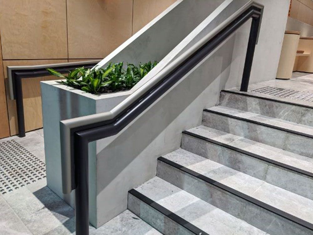 Handrail ELECTROSTATIC SPRAY PAINTING SPECIALISTS